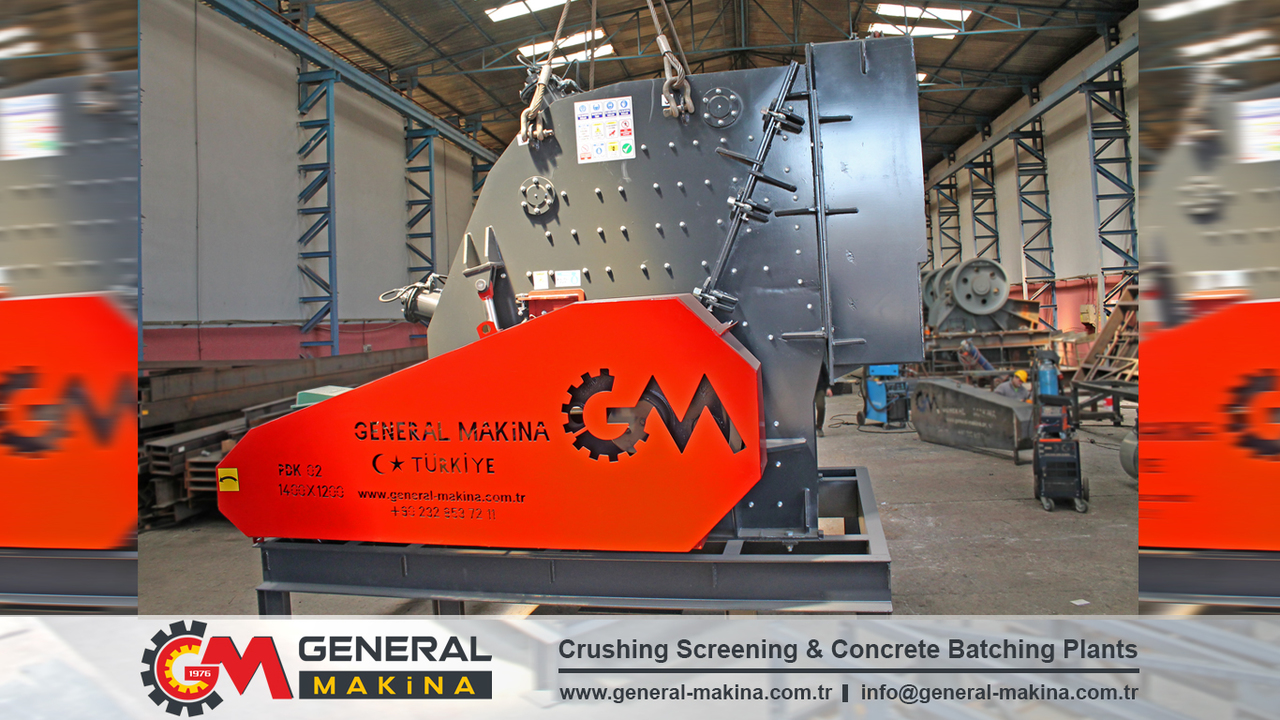 General Makina Primary Impact Crusher 500 TPH - 反击式破碎机:图5 General Makina Primary Impact Crusher 500 TPH - 反击式破碎机:图5