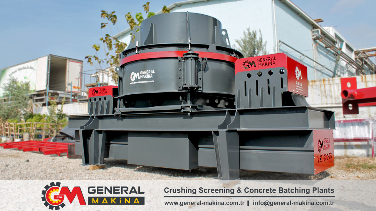 General Makina VSI 900 Vertical Impact Crusher From Turkey - 反击式破碎机:图1 General Makina VSI 900 Vertical Impact Crusher From Turkey - 反击式破碎机:图1
