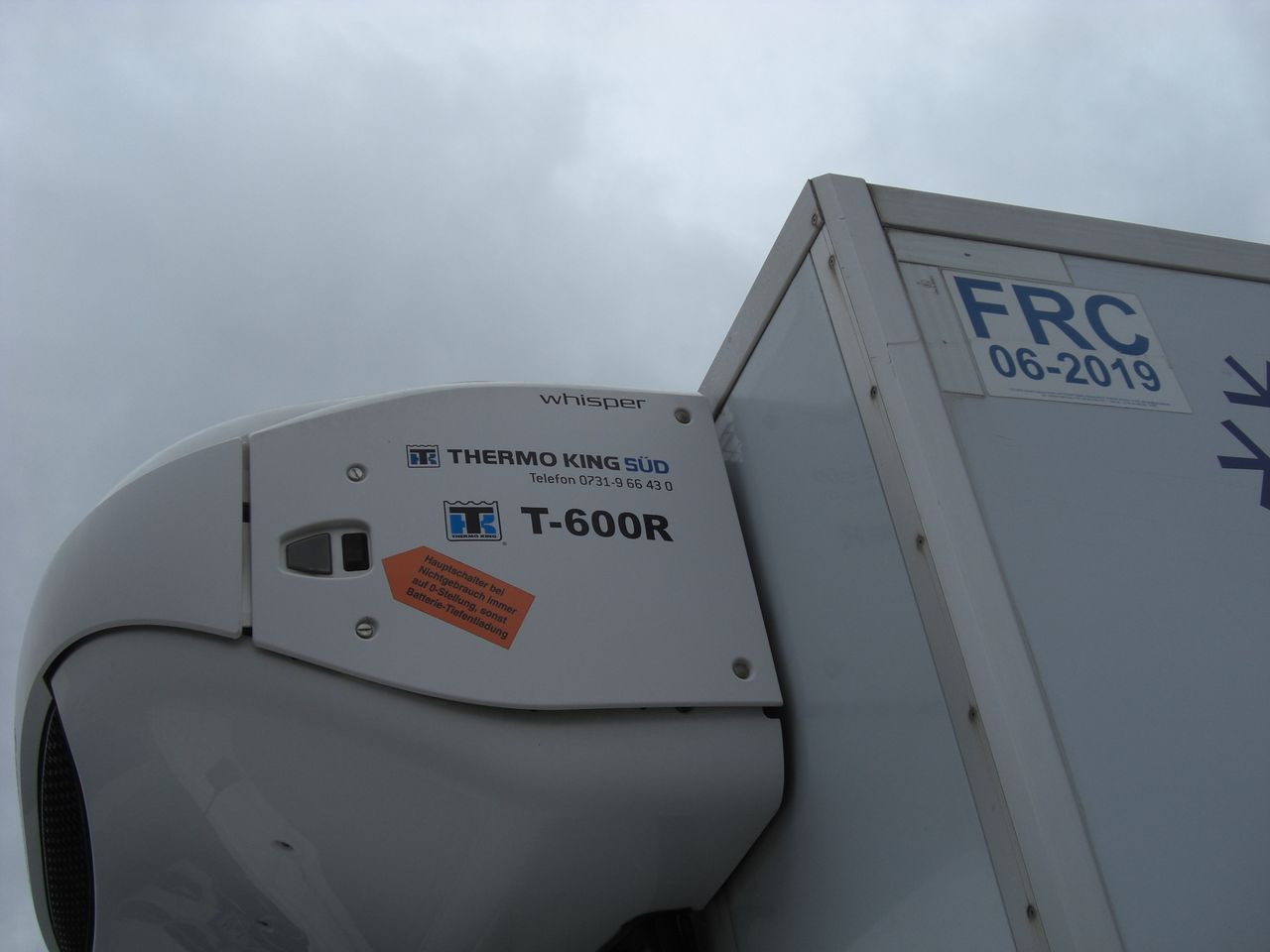新的 冷藏货车 Mercedes-Benz 816 / Tiefkühler / LBW Mercedes-Benz 816 / Tiefkühler / LBW：图6
