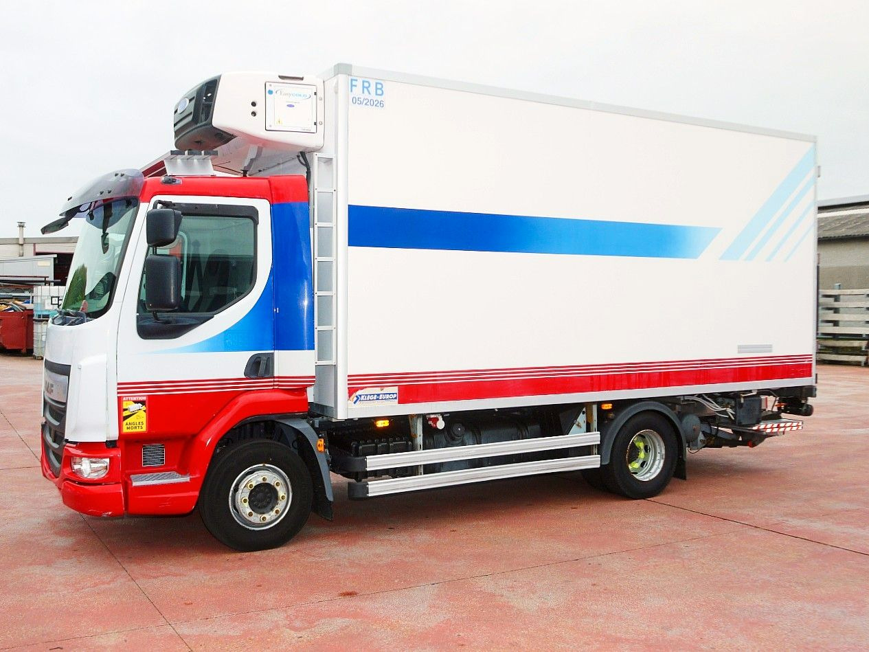 DAF LF FA 10.180 FLEISH KUHLKOFFER CARRIER SUPRA 550 - 冷藏车:图4 DAF LF FA 10.180 FLEISH KUHLKOFFER CARRIER SUPRA 550 - 冷藏车:图4
