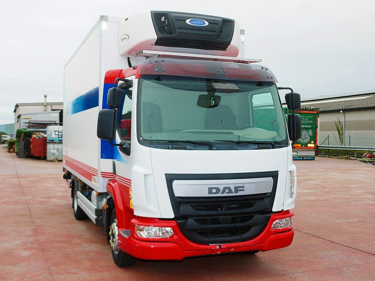 DAF LF FA 10.180 FLEISH KUHLKOFFER CARRIER SUPRA 550 - 冷藏车:图1 DAF LF FA 10.180 FLEISH KUHLKOFFER CARRIER SUPRA 550 - 冷藏车:图1