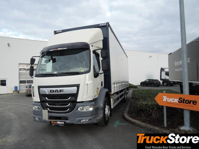 DAF LF 290 LBW 2.5T. - 侧帘卡车:图1 DAF LF 290 LBW 2.5T. - 侧帘卡车:图1