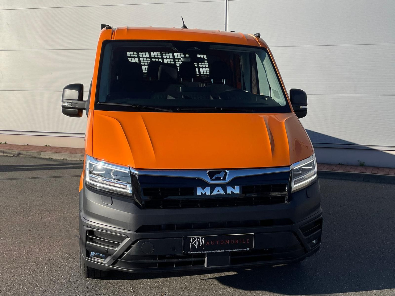 MAN TGE 3.160 Pritsche DOKA MR HECK AHK 3.5t ACC NAV - 平板货车, 康比货车:图4 MAN TGE 3.160 Pritsche DOKA MR HECK AHK 3.5t ACC NAV - 平板货车, 康比货车:图4