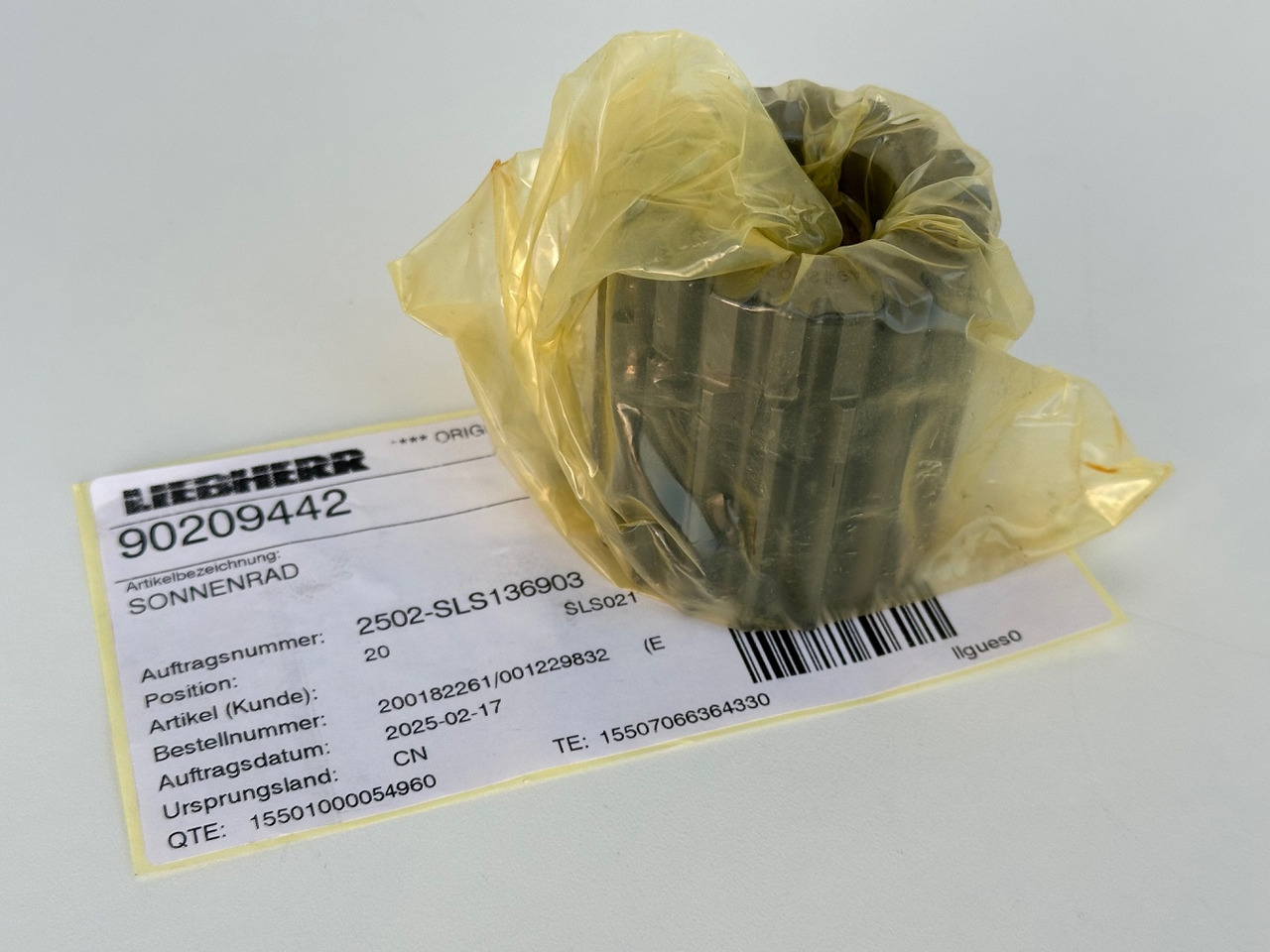 Liebherr Sonnenrad ID-Nr.9443047 - ID-Nr.944304703 - ID-Nr.90209442. A914 B,A914 C,A924,A932,A934,LH30,LH35,P924 C,E932,P914,P924 COMP,R906,R914,R916,R924,R926,R930 T,R932,R934,R944. #90209442.02.10# - 回转马达 适用于 建筑机械:图5 Liebherr Sonnenrad ID-Nr.9443047 - ID-Nr.944304703 - ID-Nr.90209442. A914 B,A914 C,A924,A932,A934,LH30,LH35,P924 C,E932,P914,P924 COMP,R906,R914,R916,R924,R926,R930 T,R932,R934,R944. #90209442.02.10# - 回转马达 适用于 建筑机械:图5