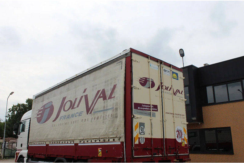 侧帘卡车 MAN TGX 26.440 * EURO5 * 6X2 * LIFT AXLE *：图20