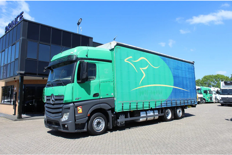 Mercedes-Benz Actros 1842 * EURO6 * 6X2 * - 侧帘卡车:图1 Mercedes-Benz Actros 1842 * EURO6 * 6X2 * - 侧帘卡车:图1