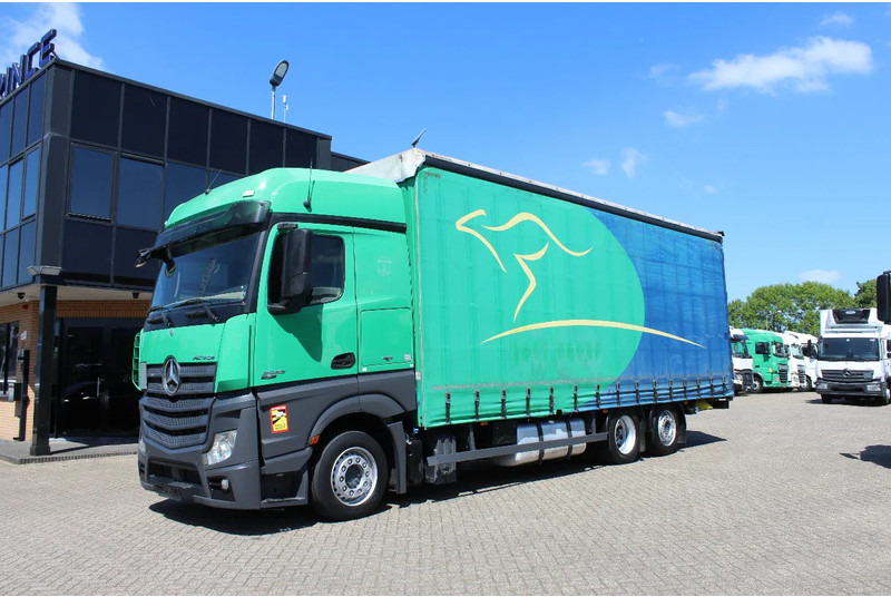 Mercedes-Benz Actros 1842 * EURO6 * 6X2 * - 侧帘卡车:图2 Mercedes-Benz Actros 1842 * EURO6 * 6X2 * - 侧帘卡车:图2