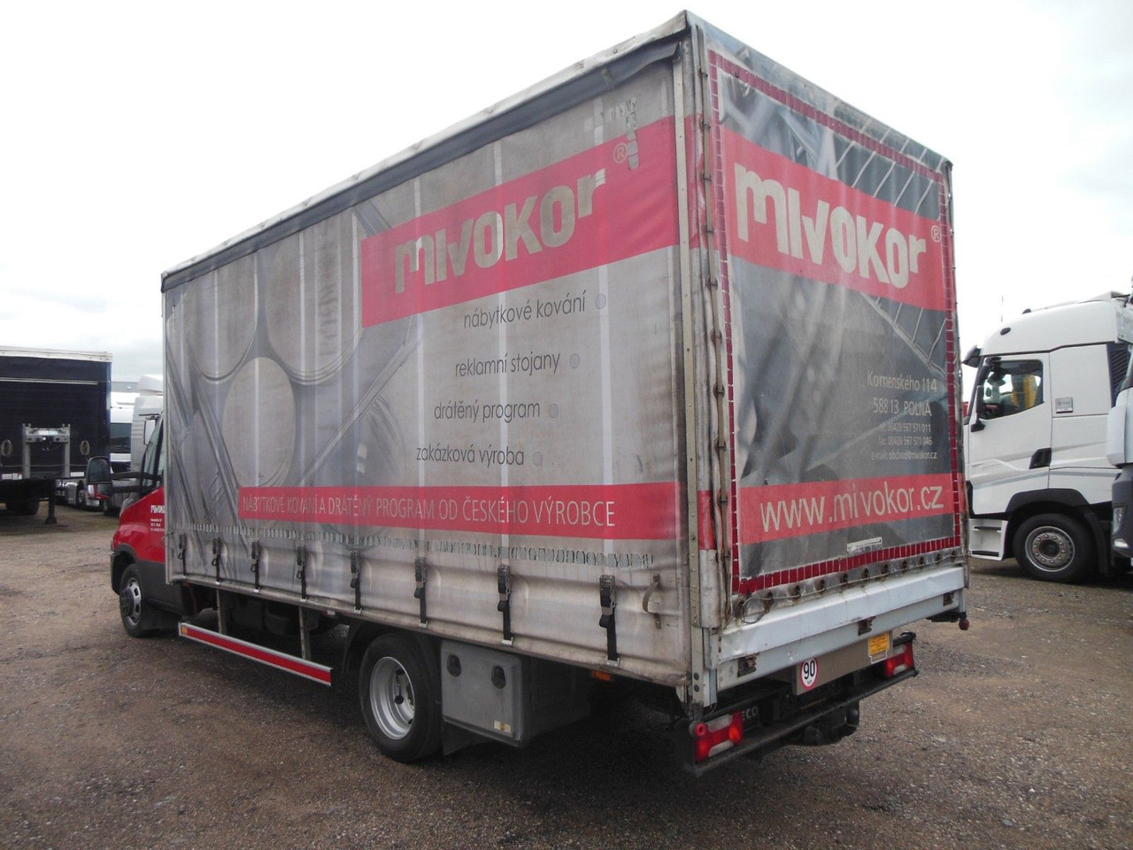 Iveco Daily 50C18, 10 Paletten - 侧帘货车:图4 Iveco Daily 50C18, 10 Paletten - 侧帘货车:图4