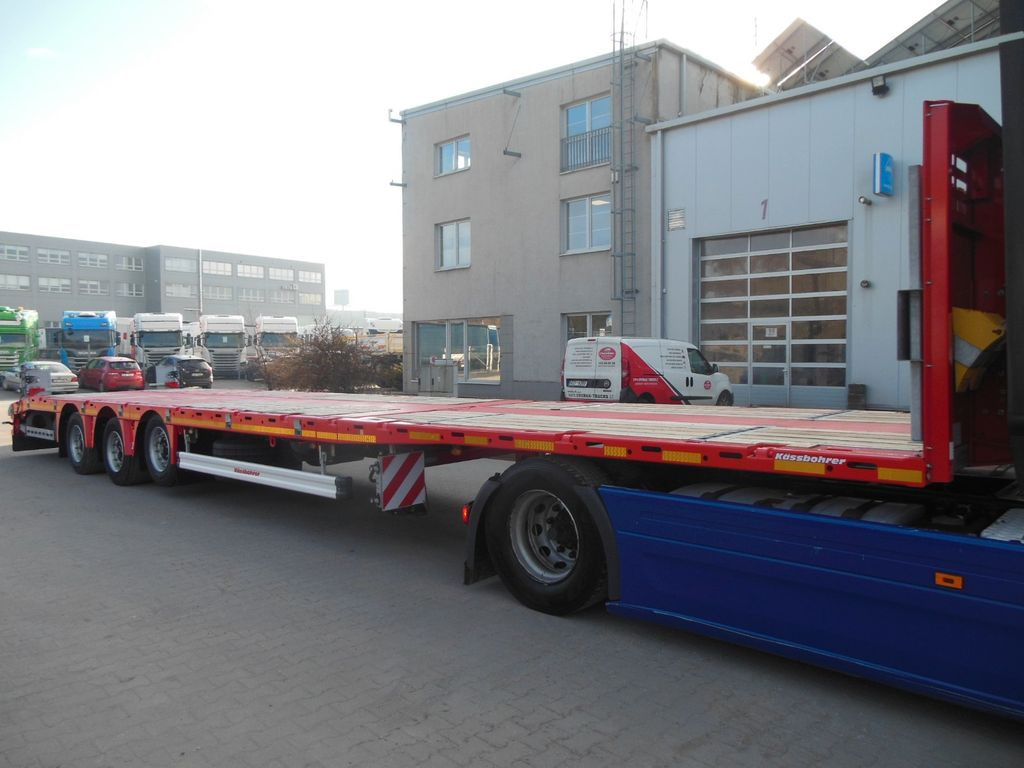 Kässbohrer K.SPA.M3, PLATTFORM MEGA TELESKOP 7M, SOFORT!!! - 栏板式/ 平板半拖车:图2 Kässbohrer K.SPA.M3, PLATTFORM MEGA TELESKOP 7M, SOFORT!!! - 栏板式/ 平板半拖车:图2