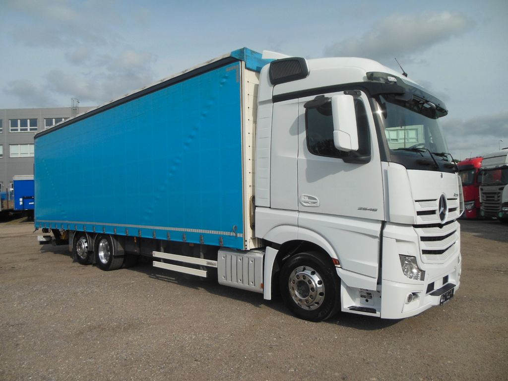 Mercedes-Benz ACTROS 2546, 24 PALETTEN, LBW, ALU FELGEN, TOP!! - 侧帘卡车:图2 Mercedes-Benz ACTROS 2546, 24 PALETTEN, LBW, ALU FELGEN, TOP!! - 侧帘卡车:图2
