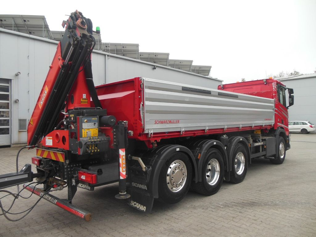 Scania R 580,8X4,KIPPER,BORDMATIC,PALFINGER PK 19.001 Scania R 580,8X4,KIPPER,BORDMATIC,PALFINGER PK 19.001 - 翻斗车, 起重车:图3 Scania R 580,8X4,KIPPER,BORDMATIC,PALFINGER PK 19.001 Scania R 580,8X4,KIPPER,BORDMATIC,PALFINGER PK 19.001 - 翻斗车, 起重车:图3