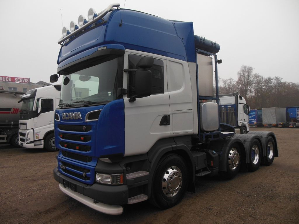 Scania R580, V8, 8X4, 164.000 KG, TOP STAND!!! - 牵引车:图2 Scania R580, V8, 8X4, 164.000 KG, TOP STAND!!! - 牵引车:图2