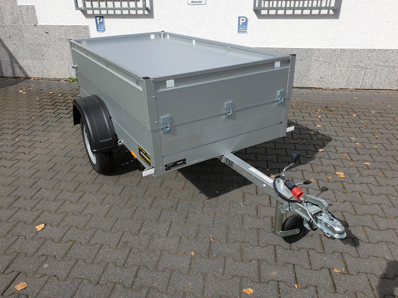 ALUBOXX Deckelanhänger GT 750 HT 201x101x48 cm (XS) 750kg - 汽车拖车:图4 ALUBOXX Deckelanhänger GT 750 HT 201x101x48 cm (XS) 750kg - 汽车拖车:图4