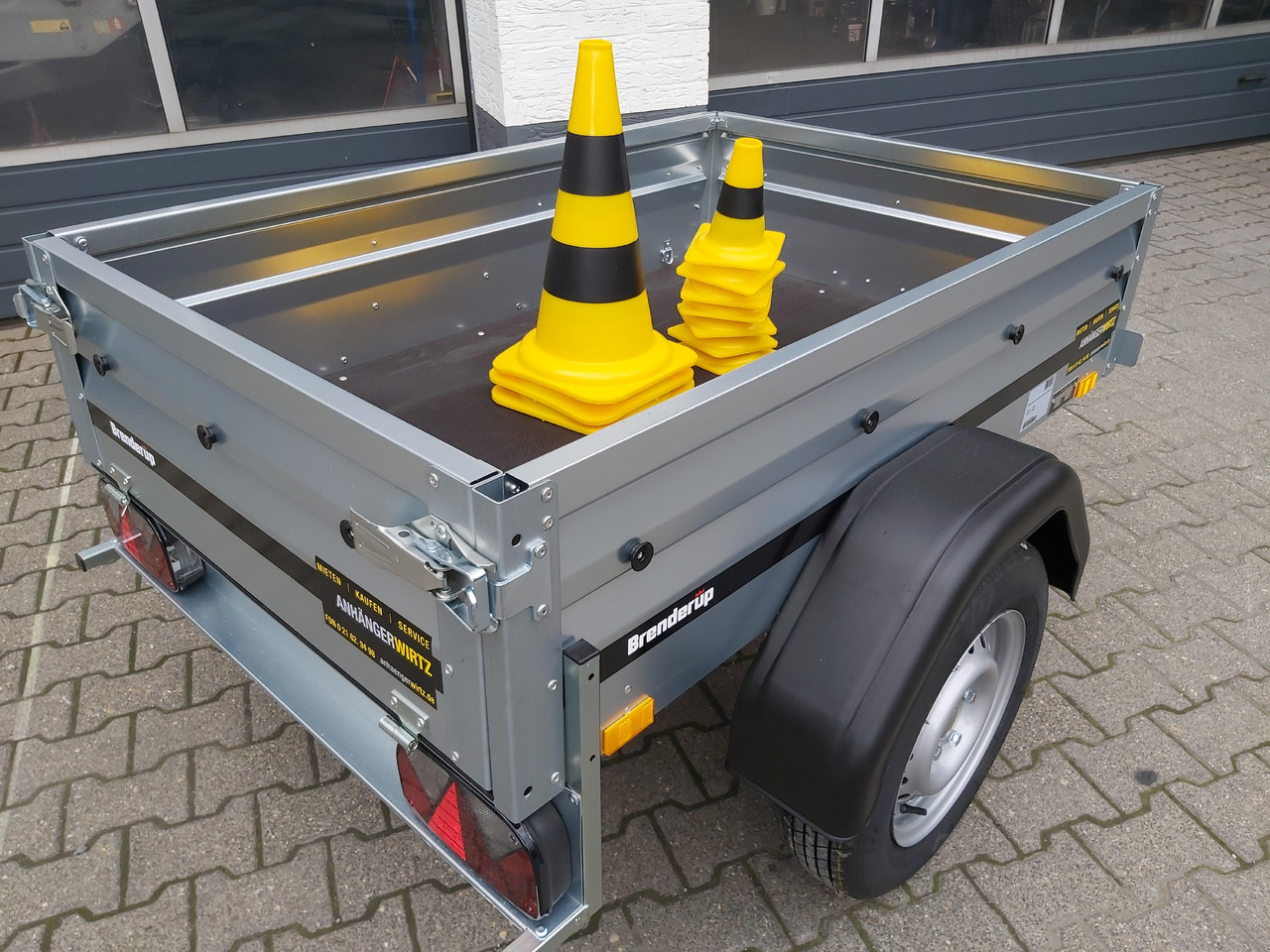 汽车拖车 Brenderup 1150 S UB 500 144x94x35cm Klappdeichsel Anhänger (XXS) 500kg online AKTION：图11