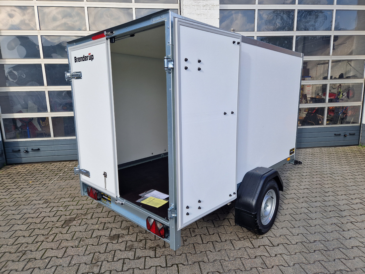 封闭厢式拖车 Brenderup Cargo Dynamic CD260 BD 260x155x150cm niedrig Hecktüren (S) 1300kg：图9