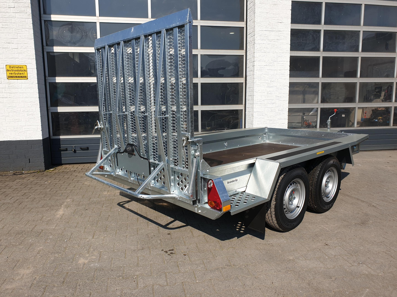 工程机械拖车 Brenderup Maschinentransporter MT 3080 308x152x27cm 3000kg Winter Online Aktion：图6