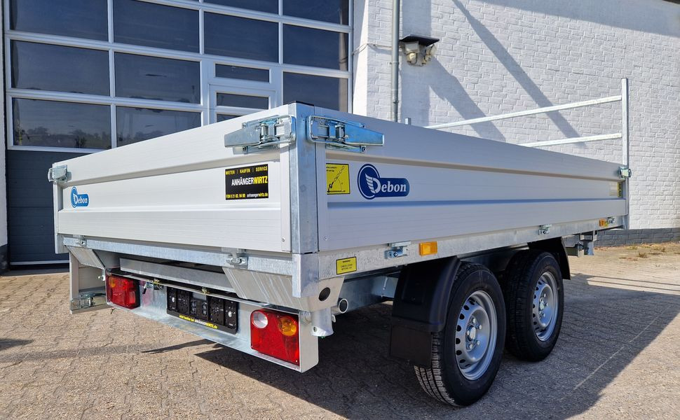 Cheval Liberte Debon Kipper PW 1.2 LUX Elektro 304x155x30cm 2000kg Modell 2024 - 翻斗拖车:图1 Cheval Liberte Debon Kipper PW 1.2 LUX Elektro 304x155x30cm 2000kg Modell 2024 - 翻斗拖车:图1