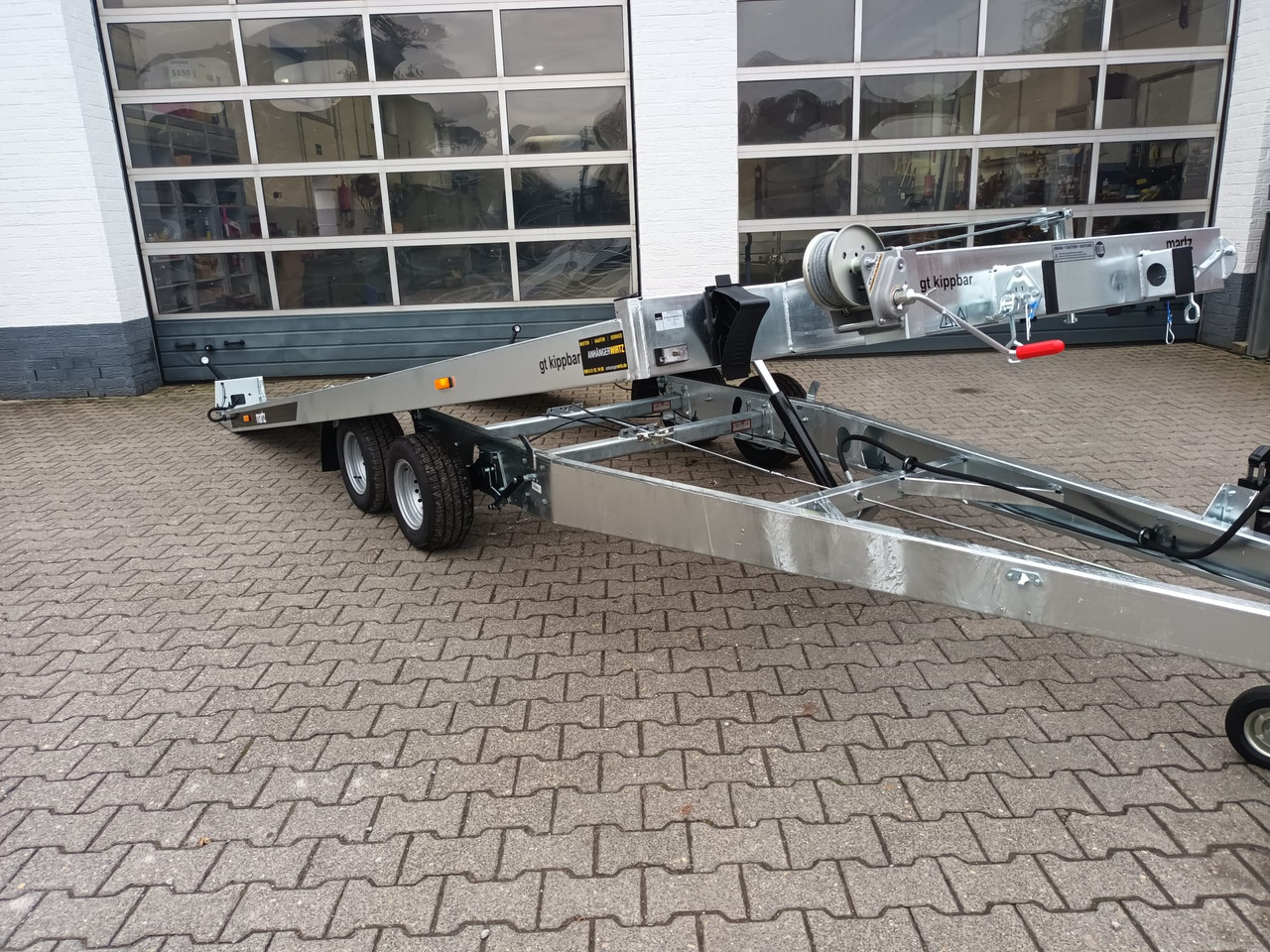 Martz Cartrailer GT KIPP 480/2 3T 480x205cm Profi Lohr Stahl & Aluboden 3000kg 100km/H - 自动转运拖车:图2 Martz Cartrailer GT KIPP 480/2 3T 480x205cm Profi Lohr Stahl & Aluboden 3000kg 100km/H - 自动转运拖车:图2