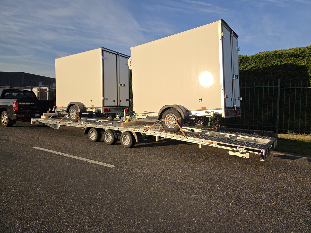 Martz Cartrailer GT PLUS 850/3 S 3,5T 850x215cm Lohr Blech Fahrschienen Rampen Tridem 3500kg 100km/H - 自动转运拖车:图2 Martz Cartrailer GT PLUS 850/3 S 3,5T 850x215cm Lohr Blech Fahrschienen Rampen Tridem 3500kg 100km/H - 自动转运拖车:图2