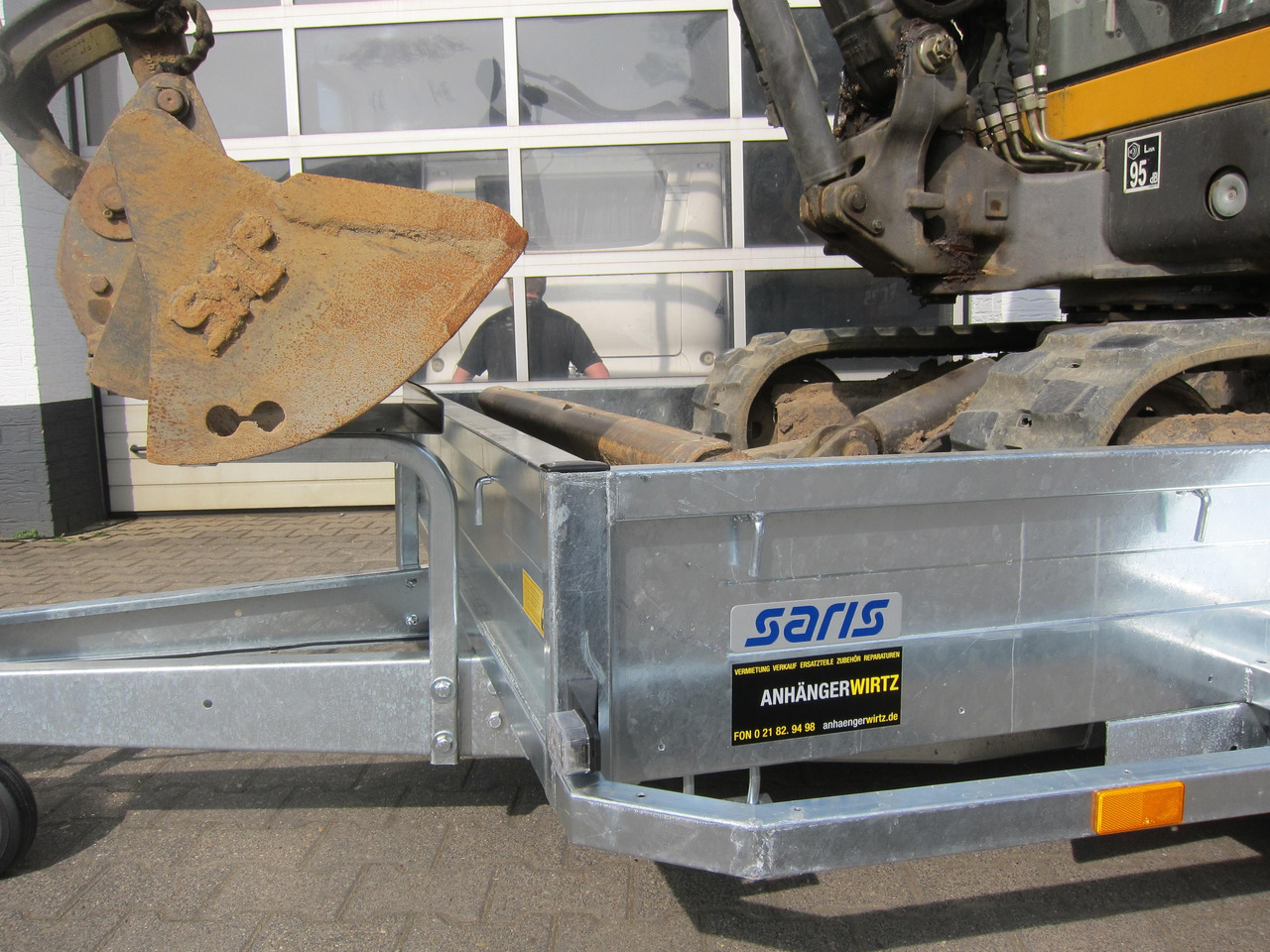 Saris Baggeranhänger Magnum Explorer 3000 V Rampen verschiebbar 3000kg Online Aktion - 工程机械拖车:图2 Saris Baggeranhänger Magnum Explorer 3000 V Rampen verschiebbar 3000kg Online Aktion - 工程机械拖车:图2