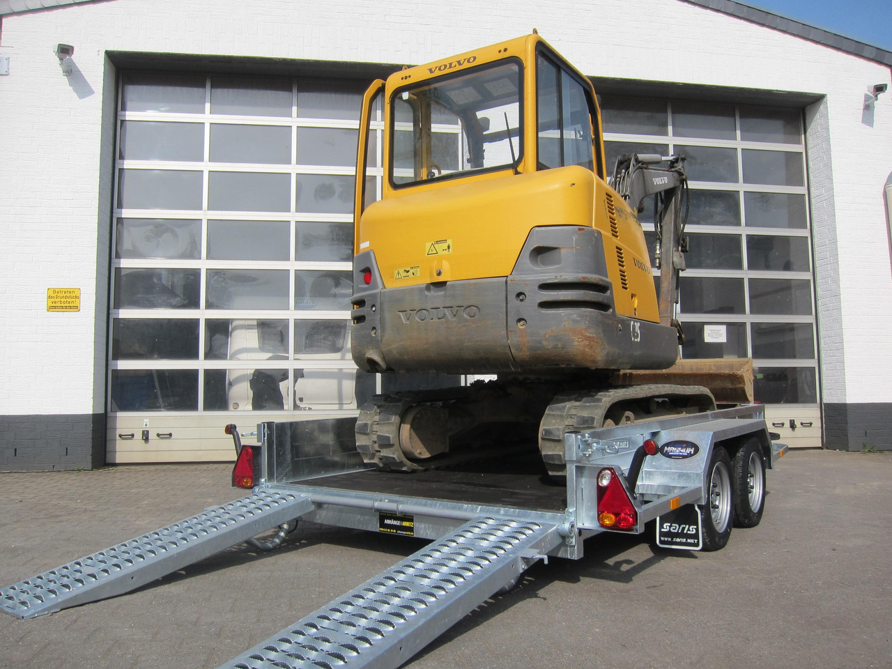 Saris Baggeranhänger Magnum Explorer 3000 V Rampen verschiebbar 3000kg Online Aktion - 工程机械拖车:图4 Saris Baggeranhänger Magnum Explorer 3000 V Rampen verschiebbar 3000kg Online Aktion - 工程机械拖车:图4