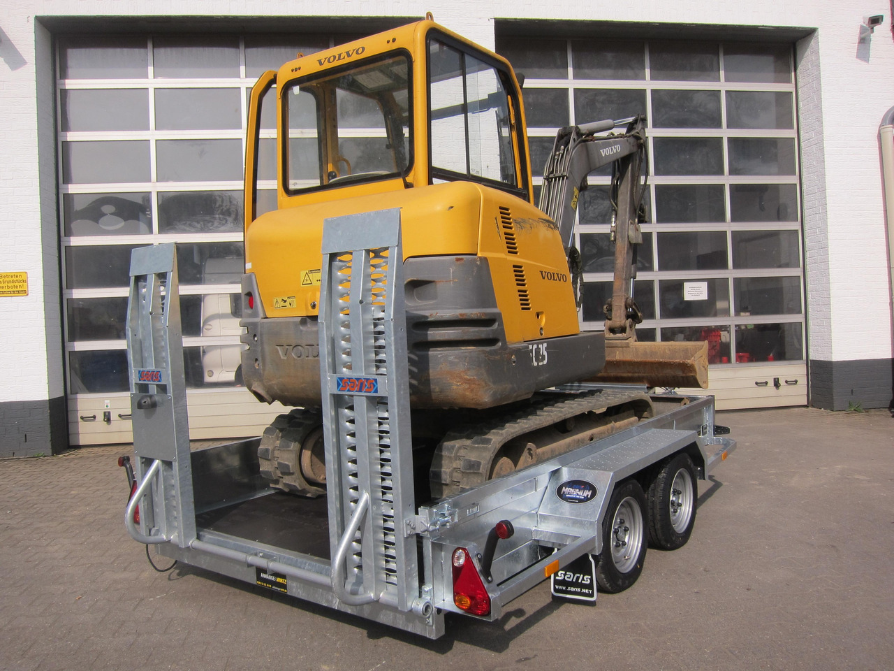 Saris Baggeranhänger Magnum Explorer 3000 V Rampen verschiebbar 3000kg Online Aktion - 工程机械拖车:图3 Saris Baggeranhänger Magnum Explorer 3000 V Rampen verschiebbar 3000kg Online Aktion - 工程机械拖车:图3