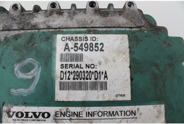 Volvo A-549852 - ECU:图1 Volvo A-549852 - ECU:图1