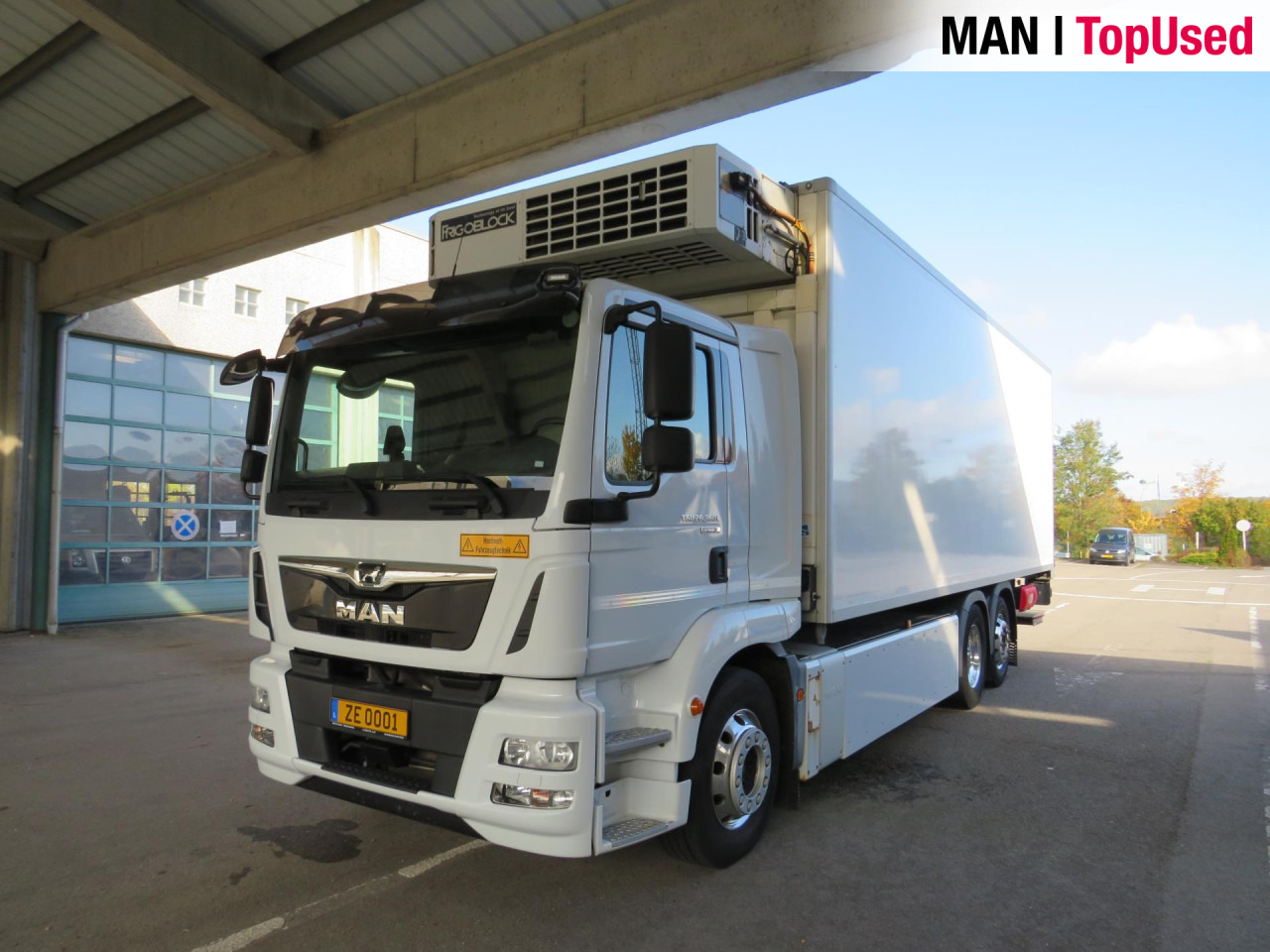 MAN eTGM 26.360 E 6X2-4 LL Kühlkoffer Klima Luftfeder - 冷藏车, 电动卡车:图1 MAN eTGM 26.360 E 6X2-4 LL Kühlkoffer Klima Luftfeder - 冷藏车, 电动卡车:图1