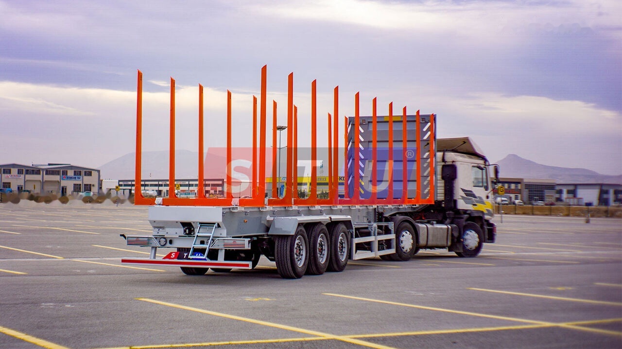 STU 1 UNIT STOCKS - 3 SAF AXLE TIMBER TRAILER - 木材运输半挂车:图2 STU 1 UNIT STOCKS - 3 SAF AXLE TIMBER TRAILER - 木材运输半挂车:图2