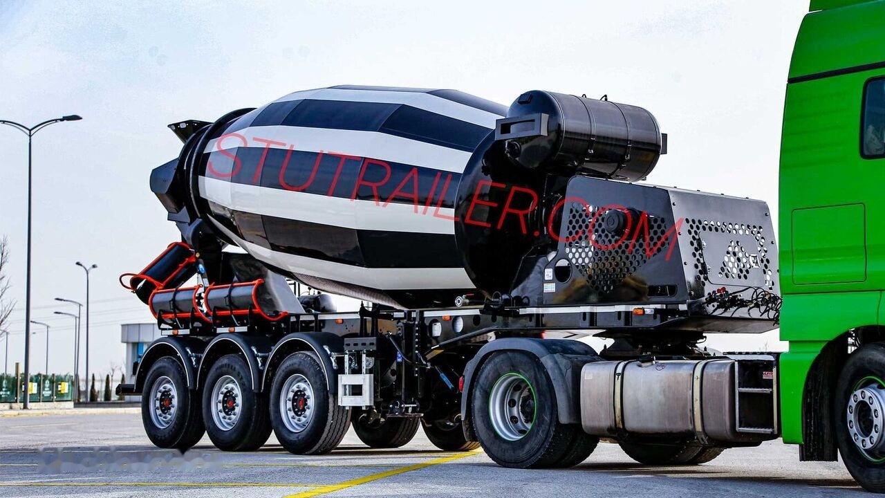 STU 14,7m3 Concrete Mixer Trailer - 混凝土搅拌半拖车:图1 STU 14,7m3 Concrete Mixer Trailer - 混凝土搅拌半拖车:图1