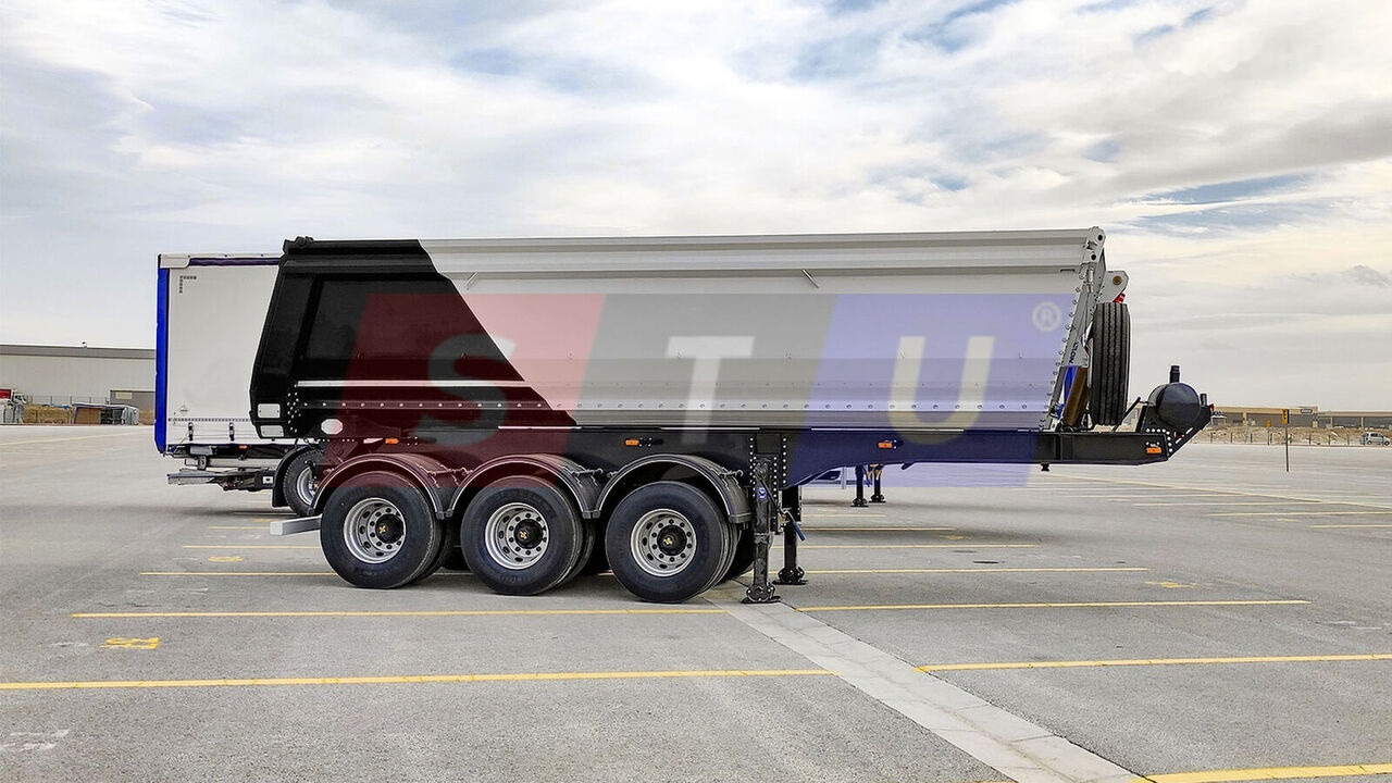STU 3 Axle Tipper Trailer / Pool Type - 翻斗半拖车:图4 STU 3 Axle Tipper Trailer / Pool Type - 翻斗半拖车:图4