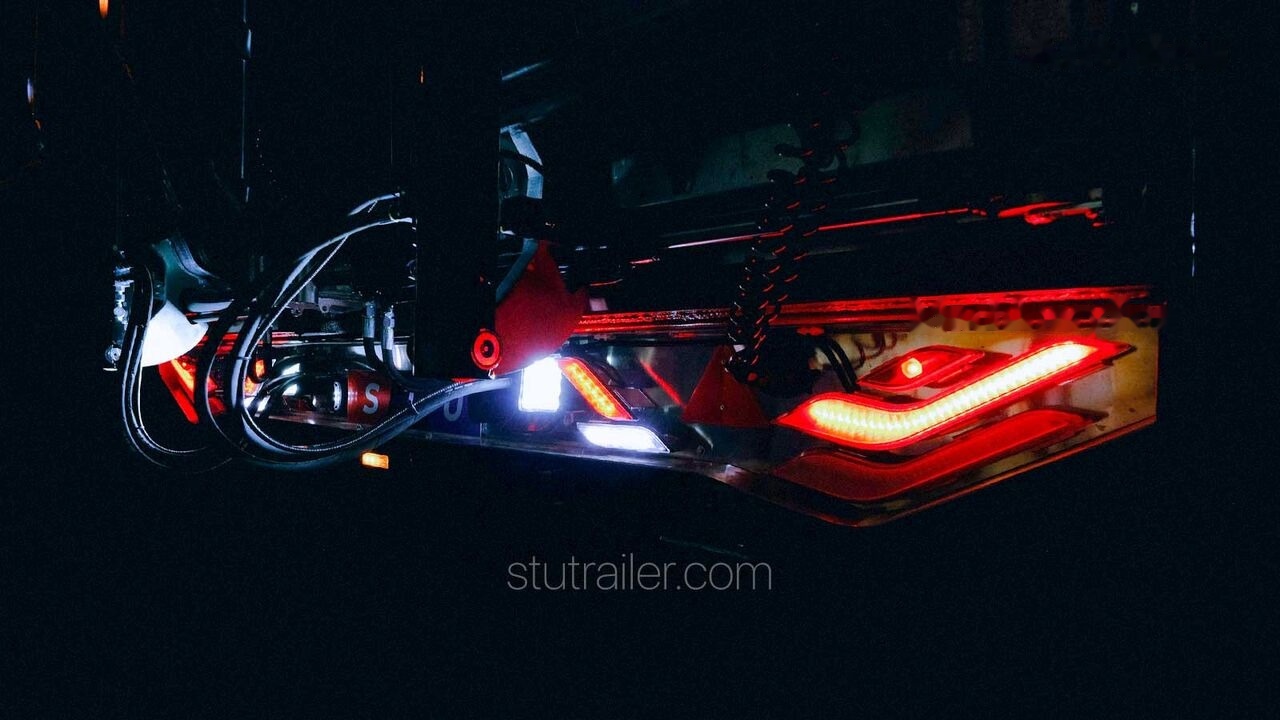 STU 4 Axle Extendable Lowbed Trailer - 低装载半拖车:图4 STU 4 Axle Extendable Lowbed Trailer - 低装载半拖车:图4
