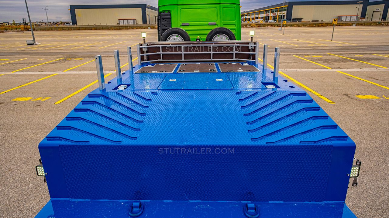 新的 低装载半拖车 STU 5 Axle Hydraulic Steering Extendable Low Laoder:图18 新的 低装载半拖车 STU 5 Axle Hydraulic Steering Extendable Low Laoder:图18