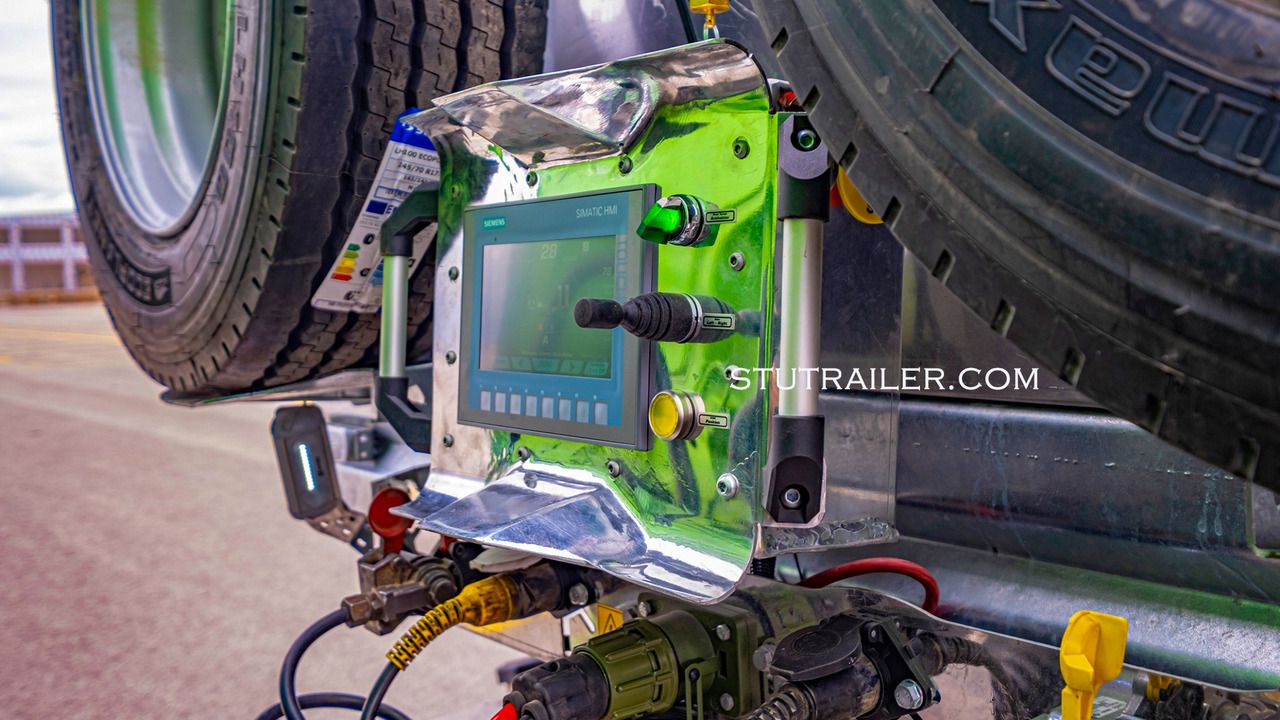 新的 低装载半拖车 STU 5 Axle Hydraulic Steering Extendable Low Laoder:图6 新的 低装载半拖车 STU 5 Axle Hydraulic Steering Extendable Low Laoder:图6
