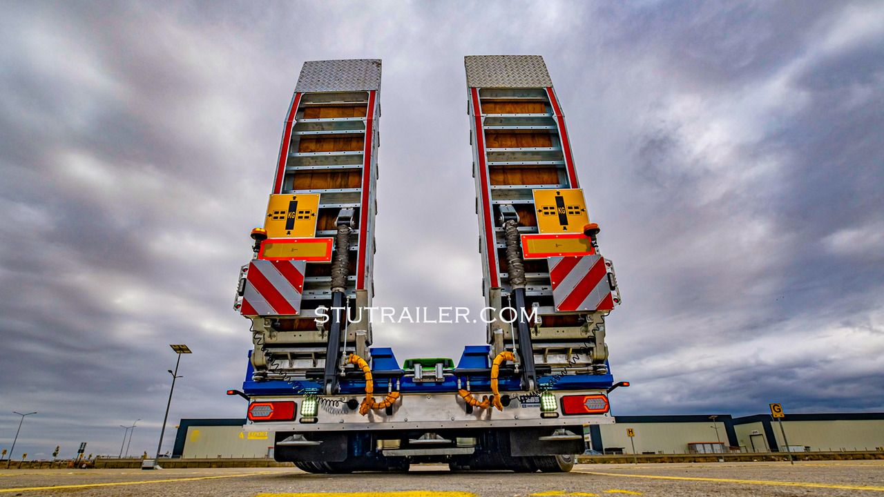 新的 低装载半拖车 STU 5 Axle Hydraulic Steering Extendable Low Laoder:图12 新的 低装载半拖车 STU 5 Axle Hydraulic Steering Extendable Low Laoder:图12