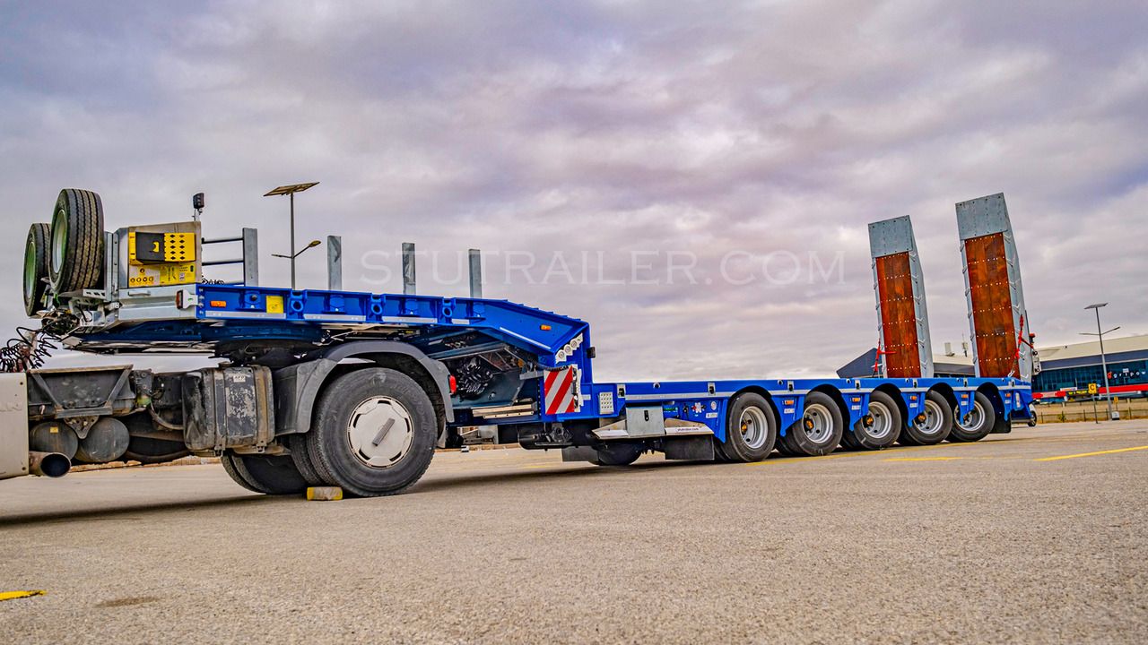 新的 低装载半拖车 STU 5 Axle Hydraulic Steering Extendable Low Laoder:图20 新的 低装载半拖车 STU 5 Axle Hydraulic Steering Extendable Low Laoder:图20