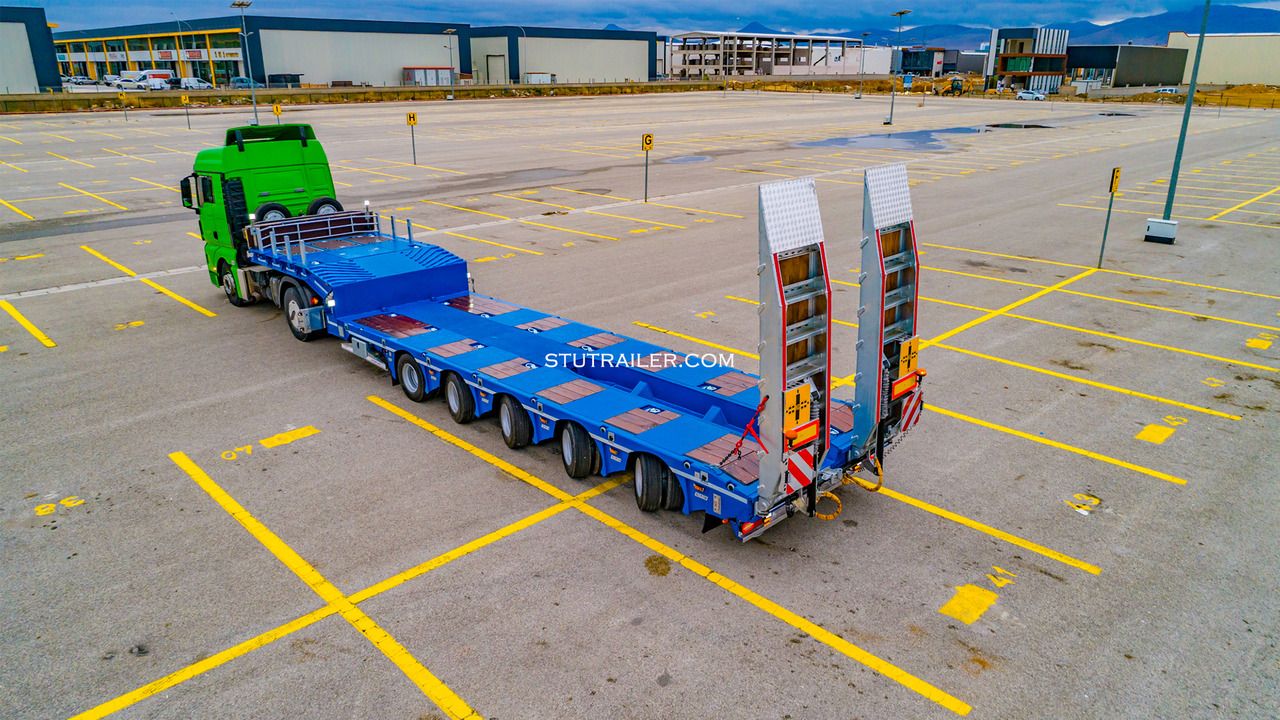 新的 低装载半拖车 STU 5 Axle Hydraulic Steering Extendable Low Laoder:图24 新的 低装载半拖车 STU 5 Axle Hydraulic Steering Extendable Low Laoder:图24
