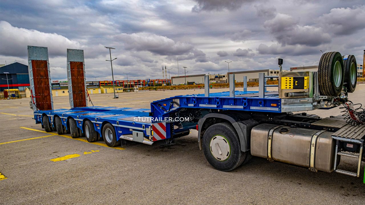 新的 低装载半拖车 STU 5 Axle Hydraulic Steering Extendable Low Laoder:图16 新的 低装载半拖车 STU 5 Axle Hydraulic Steering Extendable Low Laoder:图16