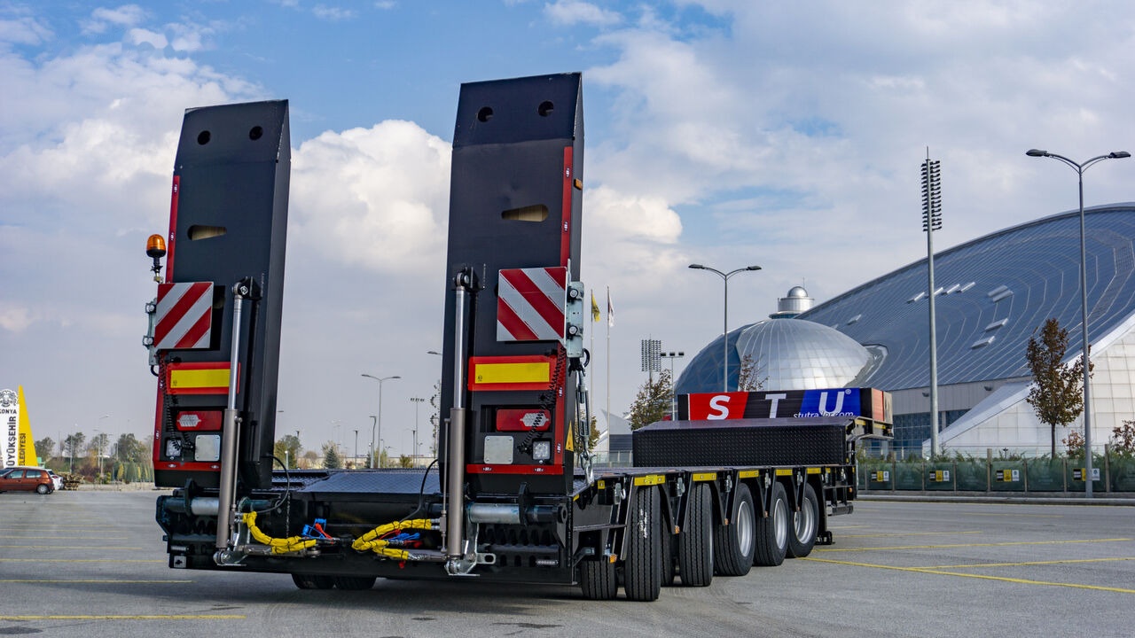 STU 5 Axle Lowbed / Extendable - 低装载半拖车:图5 STU 5 Axle Lowbed / Extendable - 低装载半拖车:图5