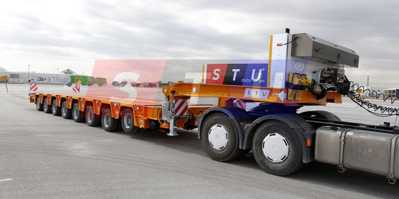 新的 低装载半拖车 STU 8 AXLE LOWBED- HYDRAULIC STEERING AXLES / 8 ESSİEUX SURBAISSES-E:图7 新的 低装载半拖车 STU 8 AXLE LOWBED- HYDRAULIC STEERING AXLES / 8 ESSİEUX SURBAISSES-E:图7