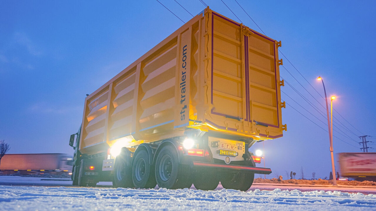 新的 翻斗半拖车 STU SCRAP TIPPER TRAILER / FROM 55 TO 81 M3：图13