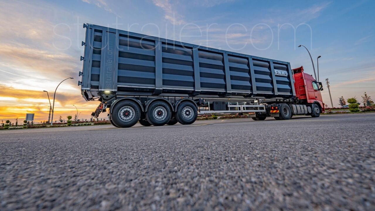 新的 翻斗半拖车 STU SCRAP TIPPER TRAILER / FROM 55 TO 81 M3：图32