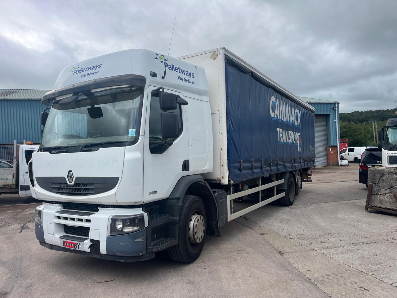 Renault Premium - 侧帘卡车:图1 Renault Premium - 侧帘卡车:图1