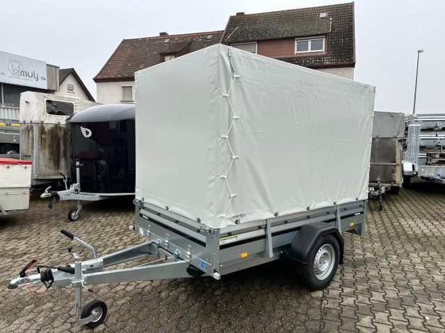 Brenderup 2260WSB1300 Stahl, 1,3 to. kippbar, mit Plane 180 cm, 2580x1530x400mm - 汽车拖车:图1 Brenderup 2260WSB1300 Stahl, 1,3 to. kippbar, mit Plane 180 cm, 2580x1530x400mm - 汽车拖车:图1