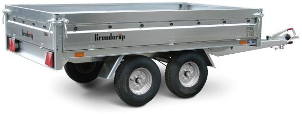 Brenderup 3251S TB1000, 1000 kg, Stahl Hochlader, 2500 x 1420 x 350 mm - 汽车拖车:图4 Brenderup 3251S TB1000, 1000 kg, Stahl Hochlader, 2500 x 1420 x 350 mm - 汽车拖车:图4
