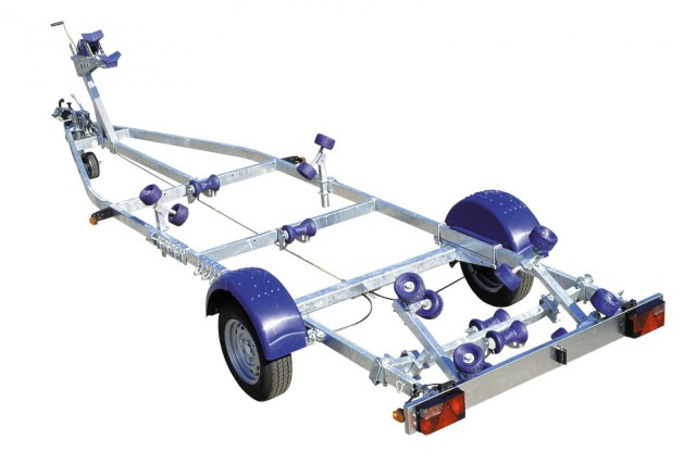 Brenderup Brenderup Premium Bootsanhänger 181300B SRX mit Superrollen, 1,3 to. 5,5m/ 18 Fuß - 船拖车:图1 Brenderup Brenderup Premium Bootsanhänger 181300B SRX mit Superrollen, 1,3 to. 5,5m/ 18 Fuß - 船拖车:图1