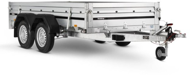 Brenderup Tieflader 2300S Stahl, 2,0 to. 3010x1530x400mm - 汽车拖车:图1 Brenderup Tieflader 2300S Stahl, 2,0 to. 3010x1530x400mm - 汽车拖车:图1