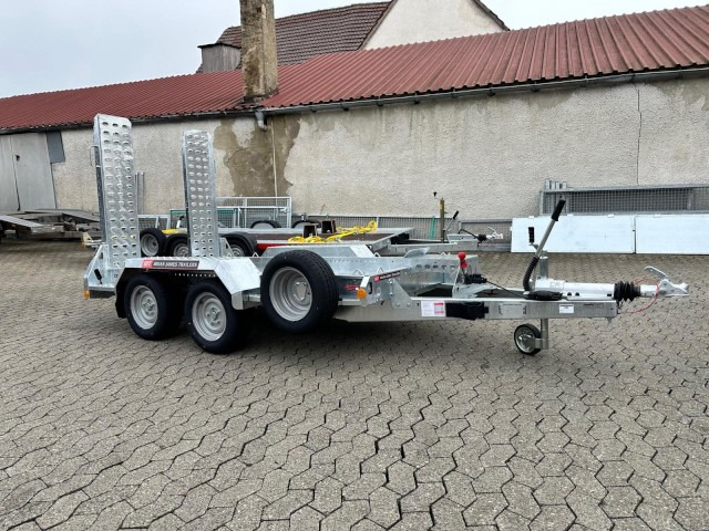 Brian James Cargo Digger Plant 2 Baumaschinenanhänger 543-2813-35-2-12, 2800 x 1300 mm, 3,5 to. - 工程机械拖车:图2 Brian James Cargo Digger Plant 2 Baumaschinenanhänger 543-2813-35-2-12, 2800 x 1300 mm, 3,5 to. - 工程机械拖车:图2