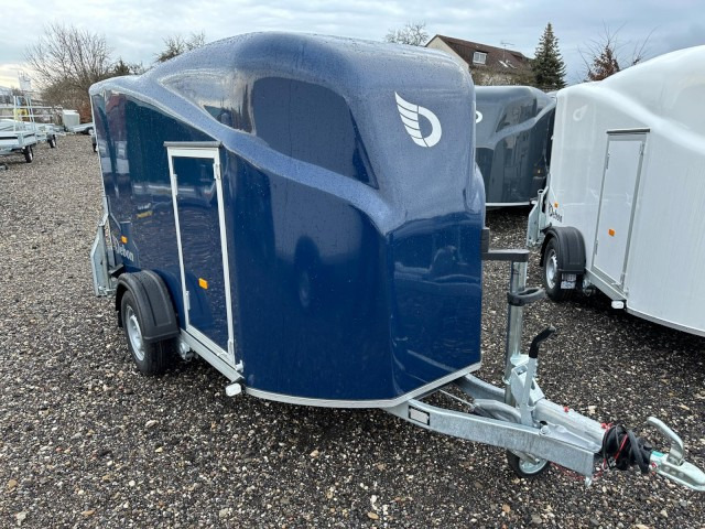 Cheval Liberte Debon Fourgon Cargo 2 Poly + Türe blau 1300 kg, 100 km/h, 300x155x168cm - 封闭厢式拖车:图1 Cheval Liberte Debon Fourgon Cargo 2 Poly + Türe blau 1300 kg, 100 km/h, 300x155x168cm - 封闭厢式拖车:图1