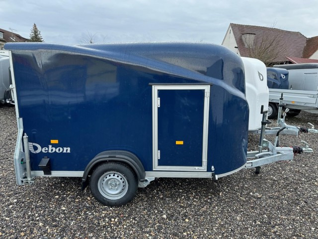 Cheval Liberte Debon Fourgon Cargo 2 Poly + Türe blau 1300 kg, 100 km/h, 300x155x168cm - 封闭厢式拖车:图3 Cheval Liberte Debon Fourgon Cargo 2 Poly + Türe blau 1300 kg, 100 km/h, 300x155x168cm - 封闭厢式拖车:图3